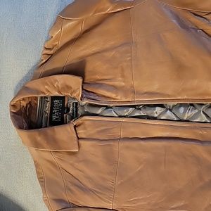 Men leather jacket